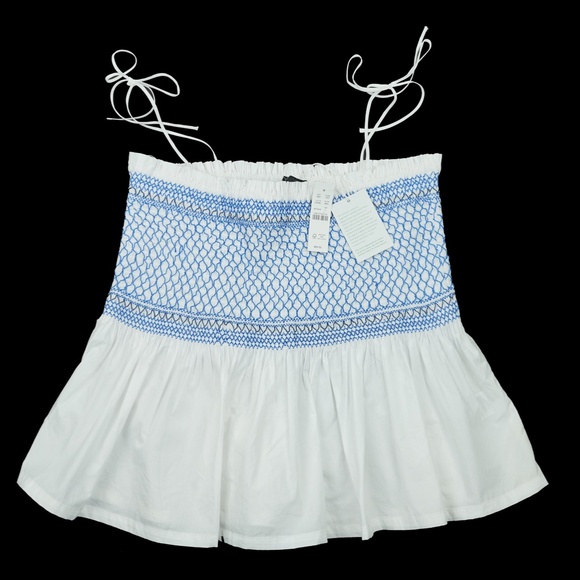 New J.CREW Size L Paloma Top in White $89 CA583 - Picture 5 of 7